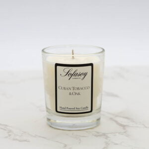 Cuban Tobacco & Oak Votive Candle
