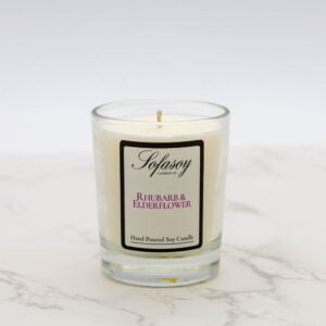 Rhubarb & Elderflower Votive Candle