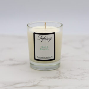 Pear and Freesia Votive Candle