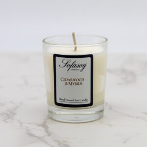 Cedarwood & Myrrh Votive Candle